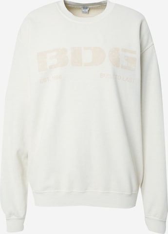 Sweat-shirt BDG Urban Outfitters en beige : devant