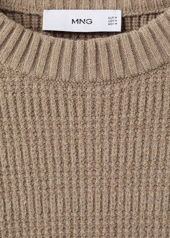 MANGO MAN Pullover 'Canut' in Braun