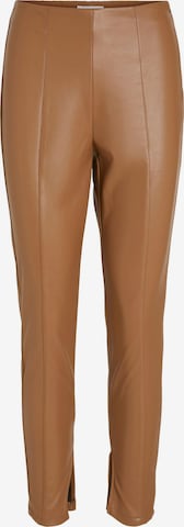 VILA - Pantalón 'Dagmar' en marrón: frente