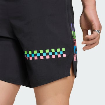 ADIDAS PERFORMANCE Loosefit Sportbroek 'Mercedes-AMG Petronas Formula 1 Team' in Zwart