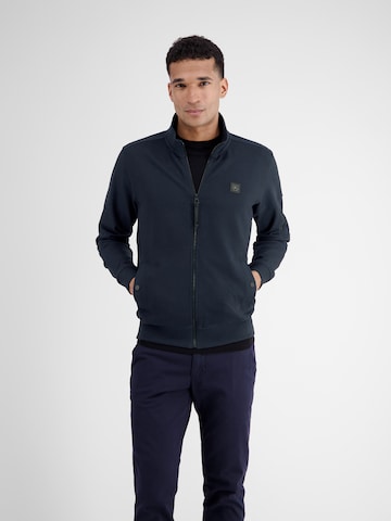 LERROS Sweat jacket in Blue: front