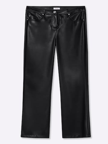 SHEEGO Alt laienev Püksid, värv must: eest vaates