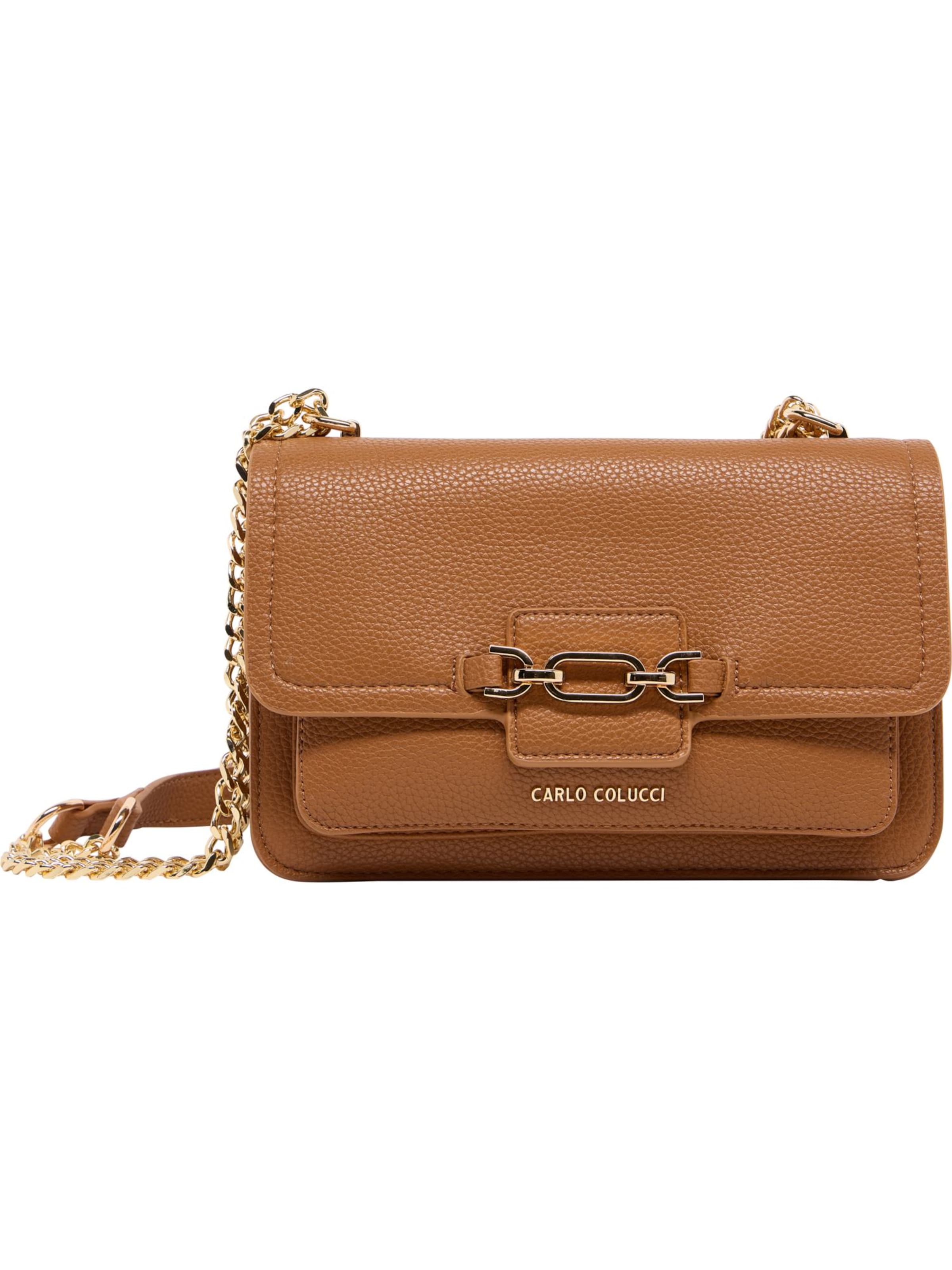 Sac à bandoulière 'Exner' Carlo Colucci en marron : devant
