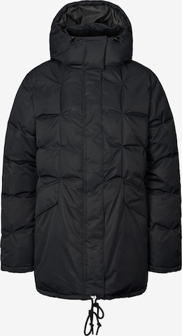 rethinkit studios Winter jacket 'Cube' in Black: front
