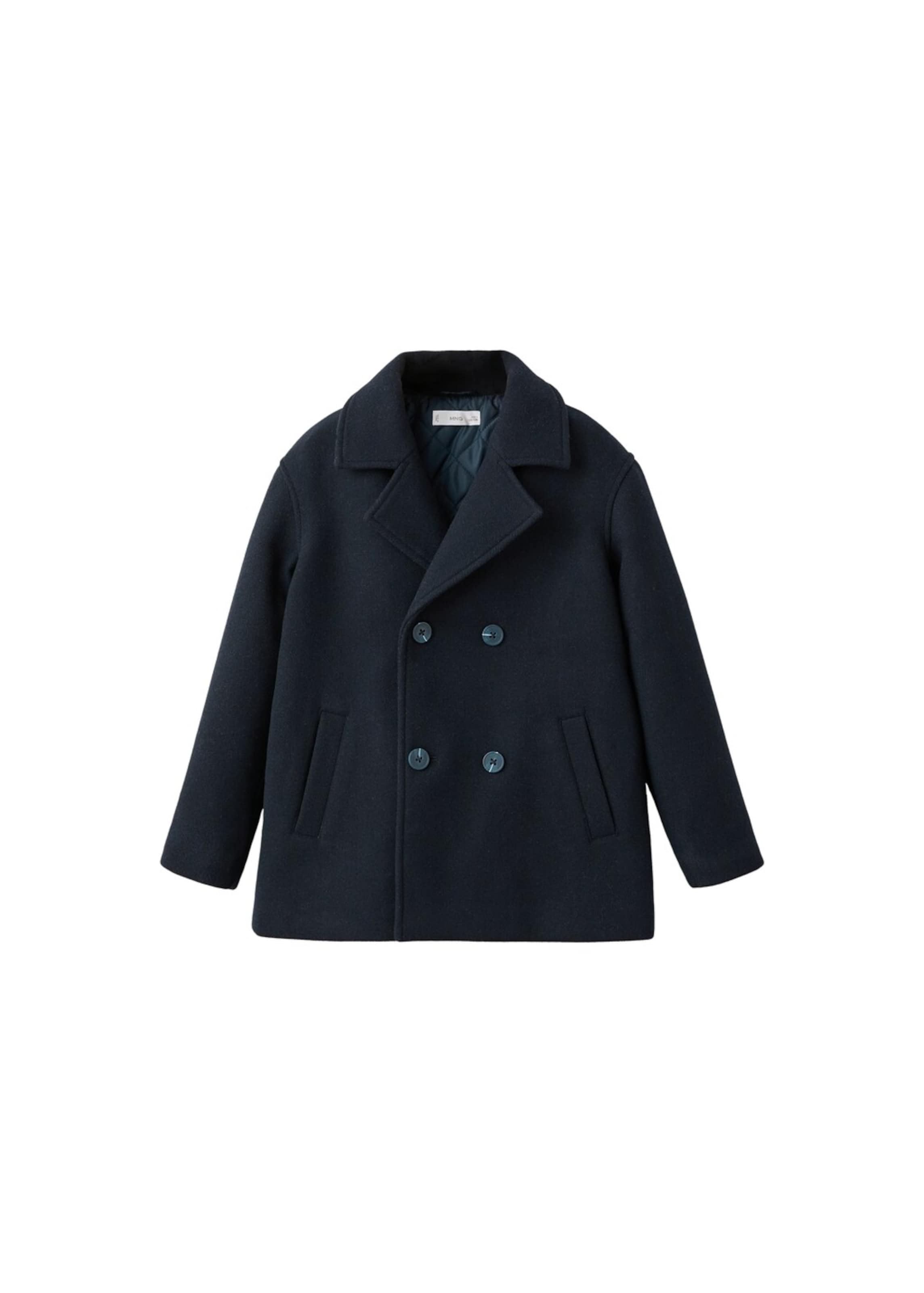 MANGO KIDS Mantel 'Pablo' in Blau: Vorderseite