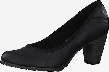 s.Oliver - Sapatos de salto em preto: frente