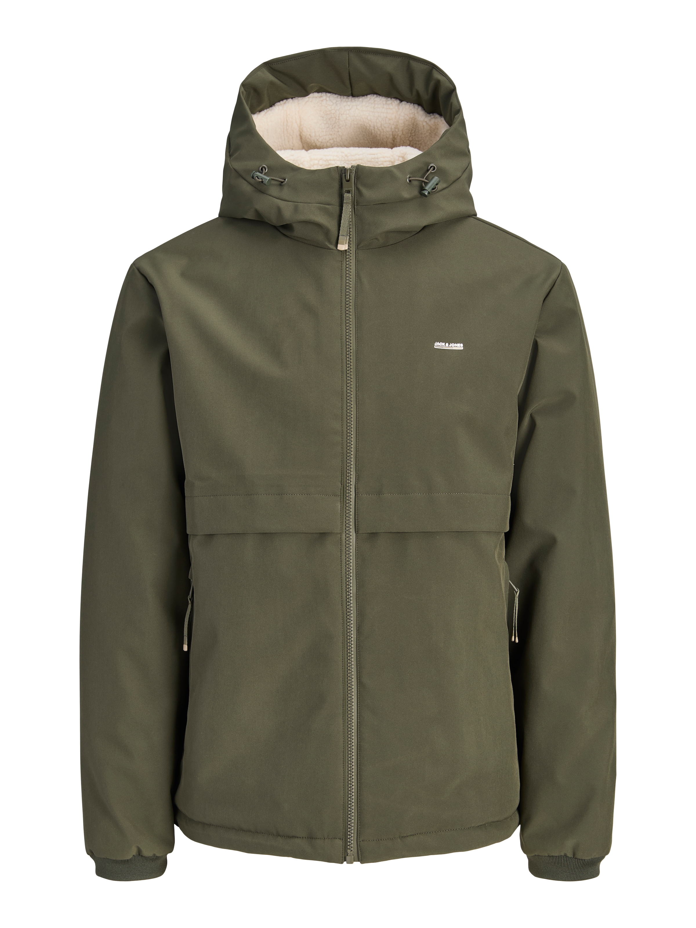 Jack & Jones Premium Přechodná bunda – zelená: přední strana