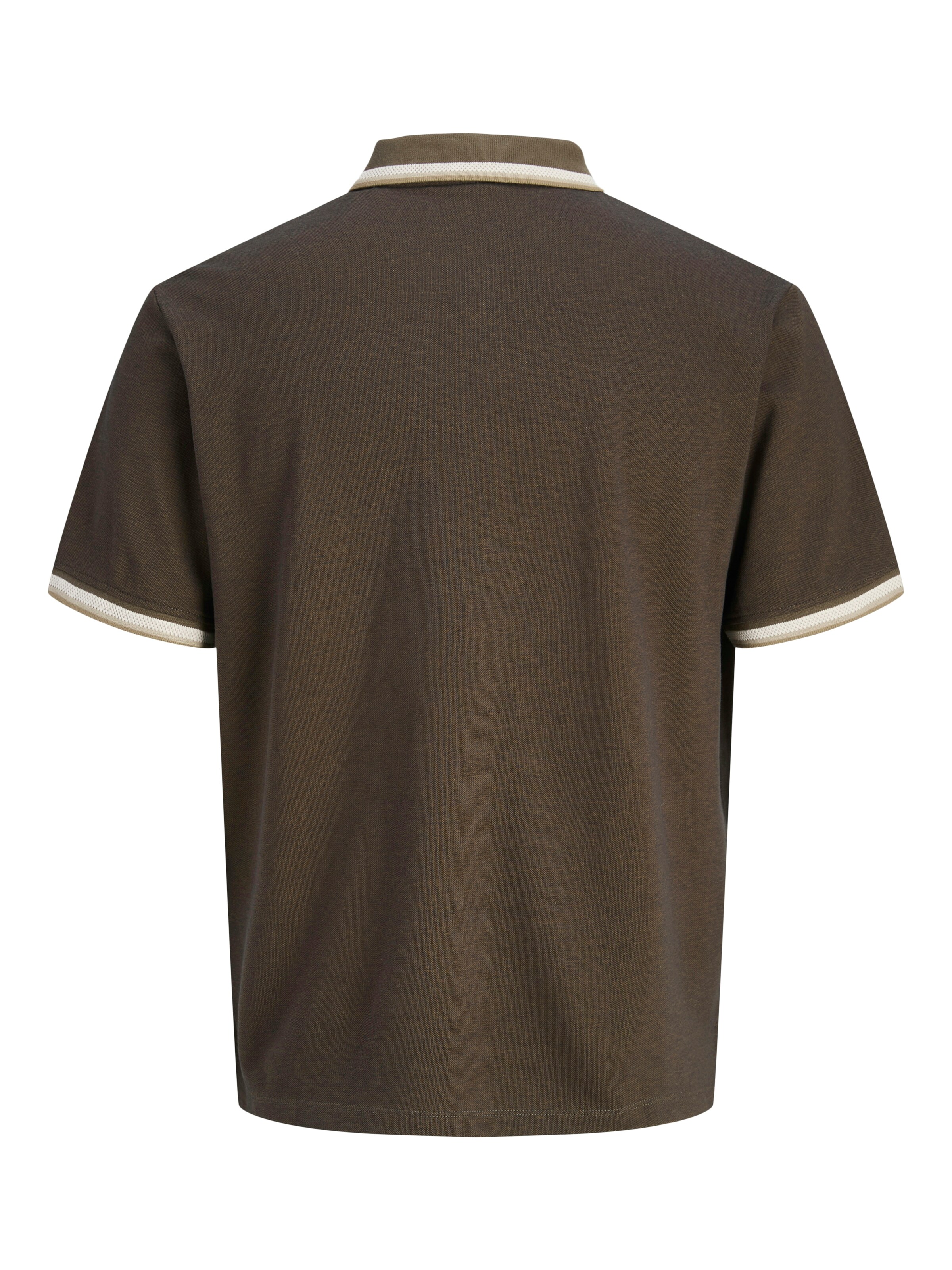 JACK & JONES Poloshirt in Braun