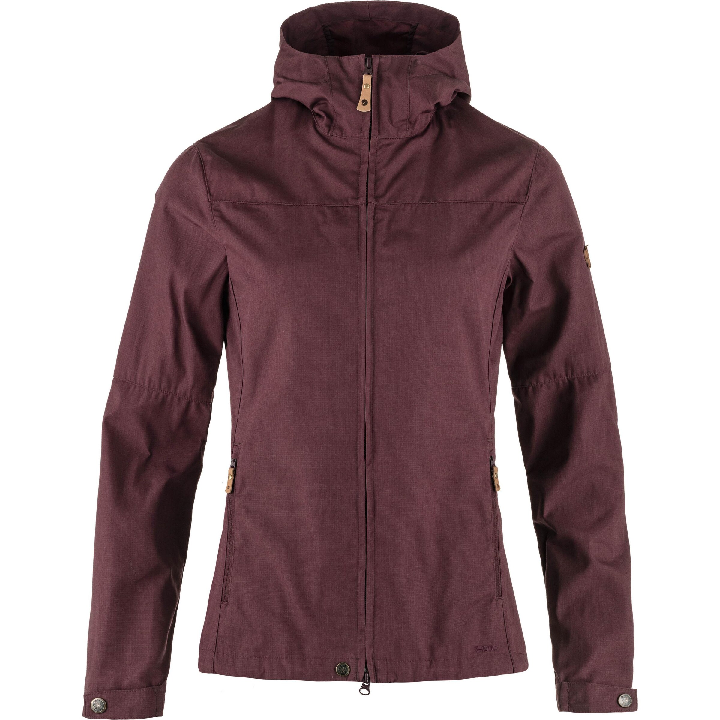 Fjällräven Funktionsjacke 'Stina' in Rot: Vorderseite
