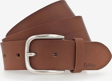 Ceinture MUSTANG en marron : devant