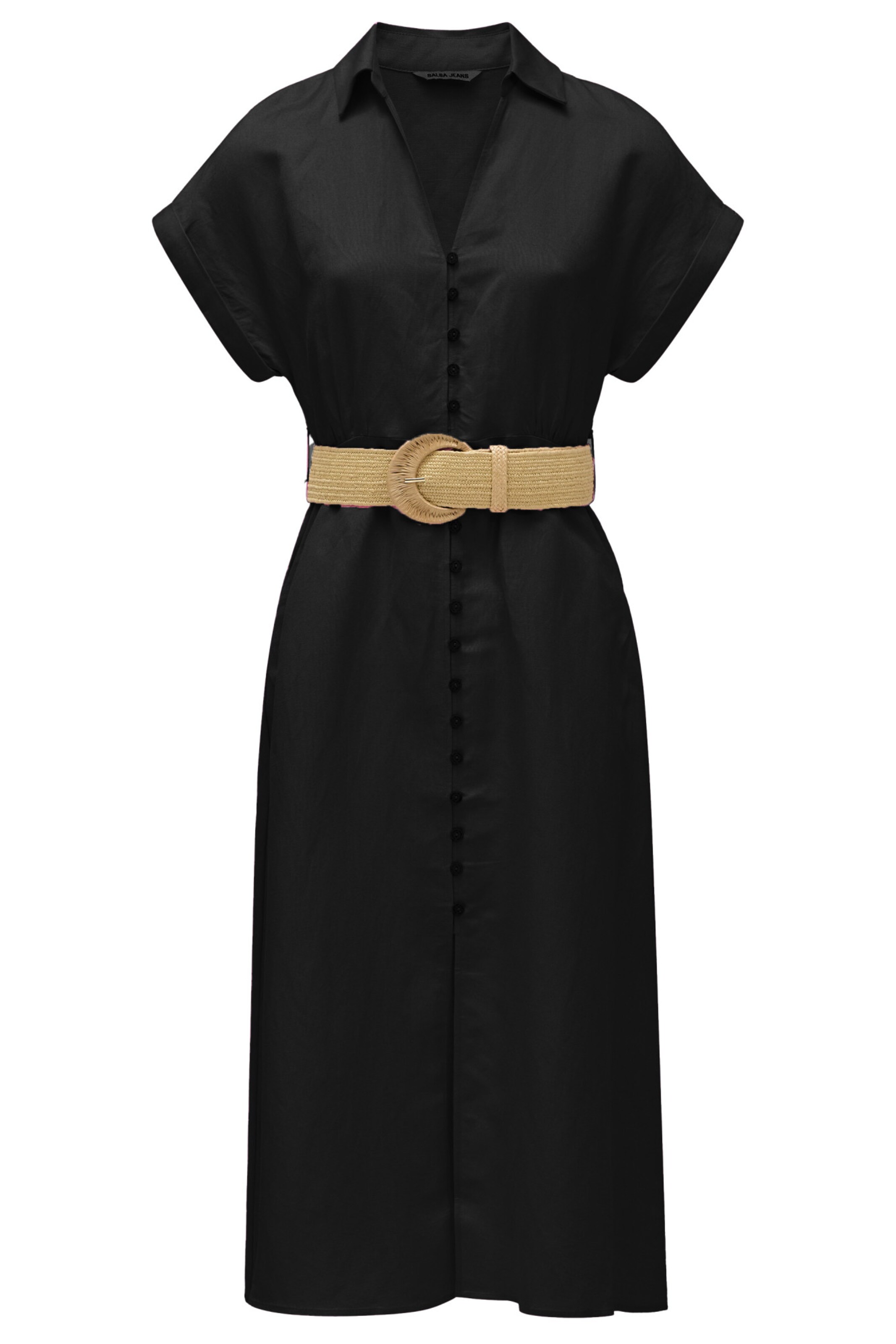 Salsa Jeans Kleider in Schwarz: Vorderseite