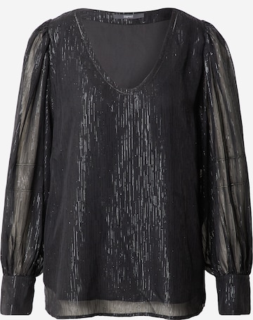 ESPRIT - Blusa 'Poly' en negro: frente