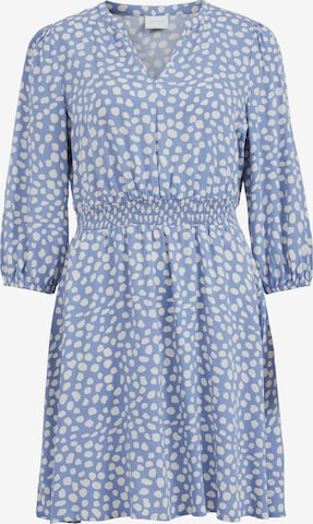 VILA Košilové šaty 'Lana' – modrá: přední strana