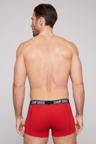 CAMP DAVID Boxershorts in Rot