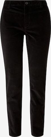 s.Oliver Regular Chino Pants in Black: front