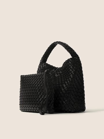 L37 HANDMADE SHOES Handtasche 'MYSTIC CITY'‌‌ in Schwarz: Vorderseite