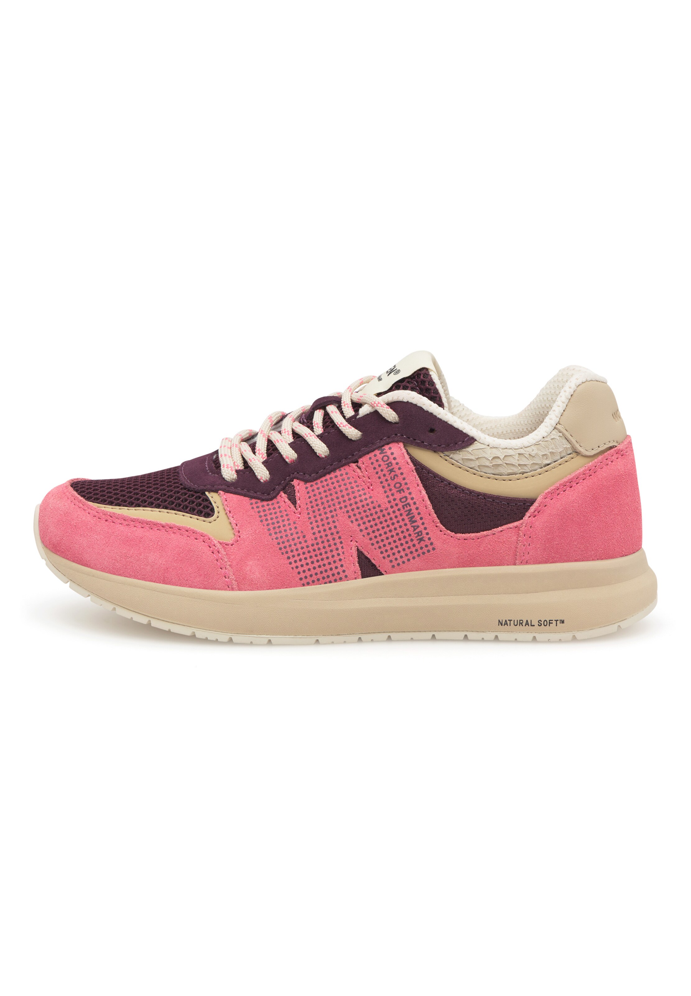 WODEN Sneakers laag 'Rigmor Open' in Roze