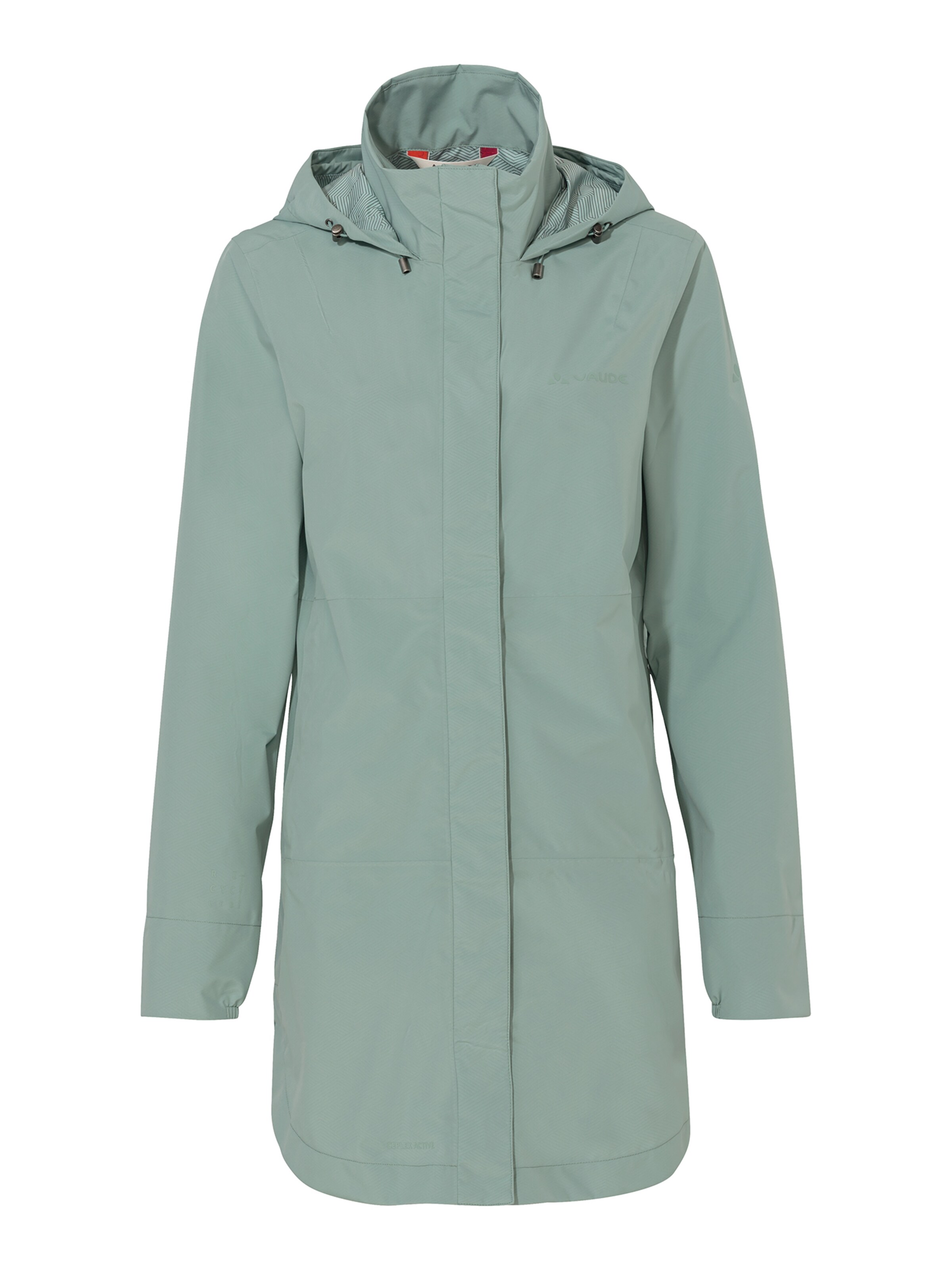 VAUDE Outdoormantel 'Mineo' in Grün: Vorderseite