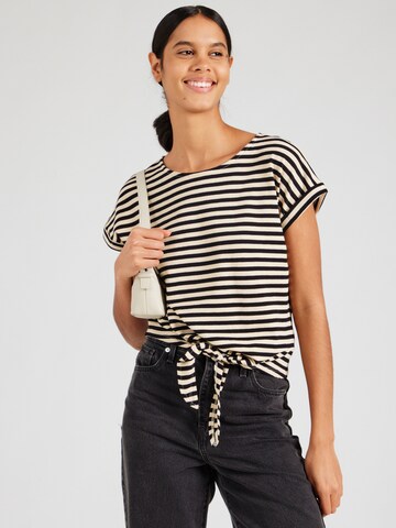 King Louie T-Shirt 'Aria' in Schwarz: Vorderseite