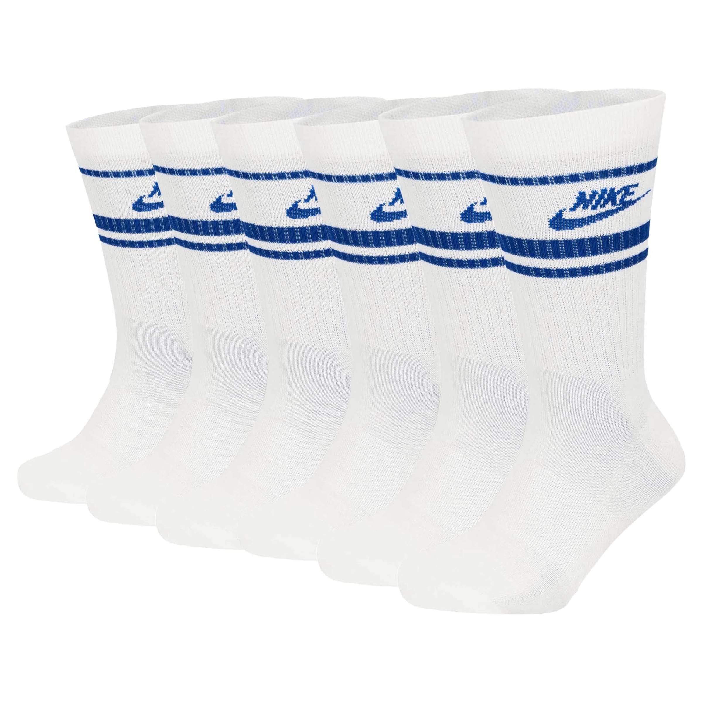 NIKE Chaussettes de sport en bleu / blanc, Vue avec produit