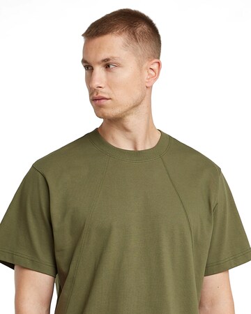T-Shirt 'Seam' G-STAR en vert