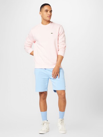 Sweat-shirt LACOSTE en rose