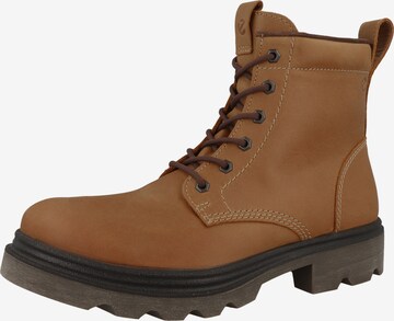 ECCO Veterboots 'Grainer' in Bruin: voorkant