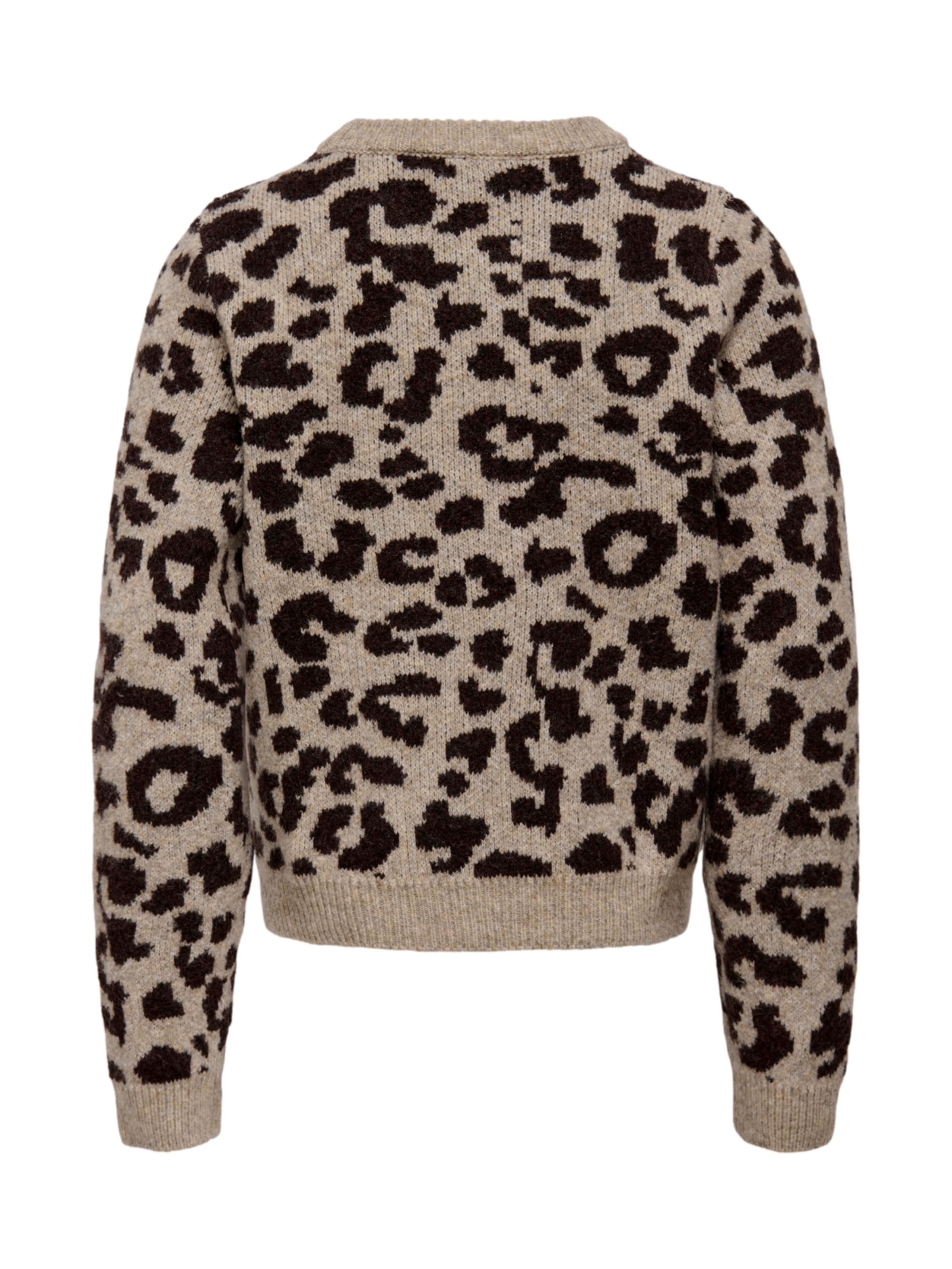 ONLY GIRLS Pullover 'KOGDora' in Braun