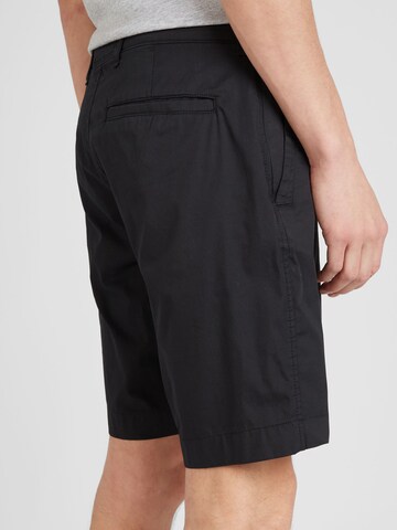 Abercrombie & Fitch - Regular Calças chino 'ALL DAY' em preto