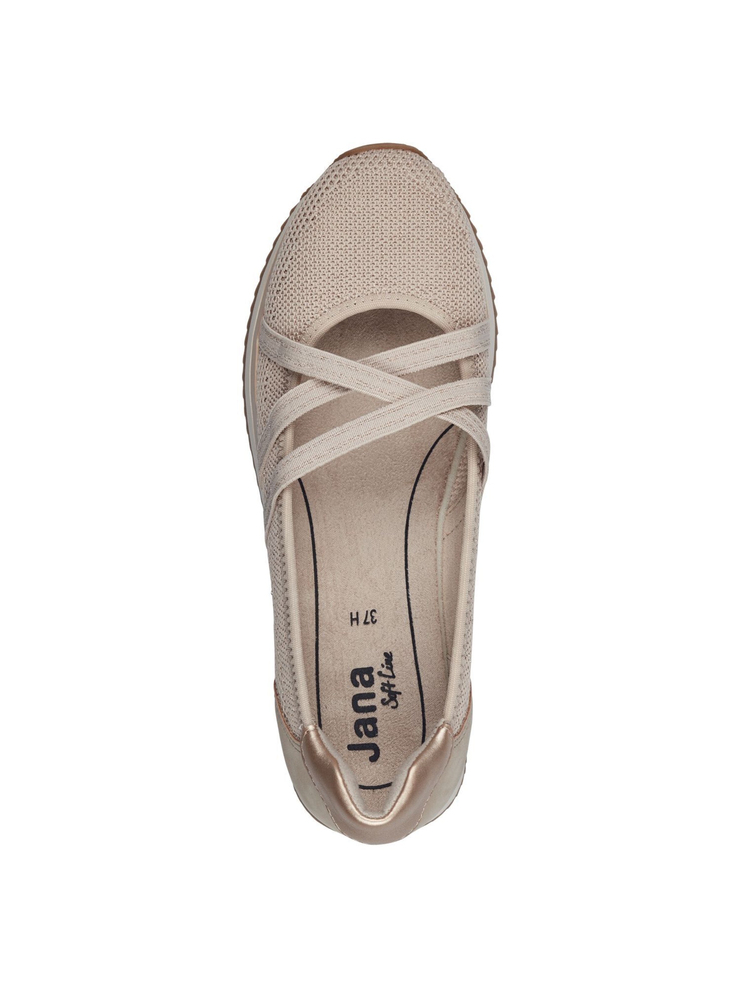 JANA Ballerina in Beige