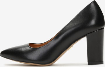 Kazar Pumps i svart: forside