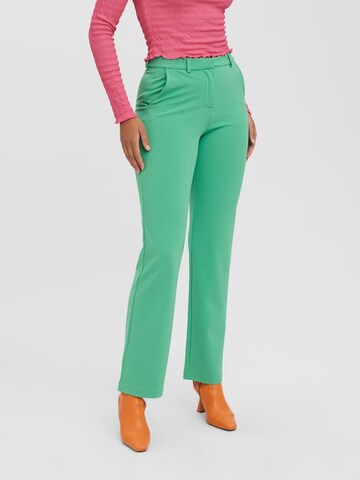 VERO MODA Regular Broek 'Zamira' in Groen: voorkant