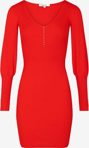 Morgan Úpletové šaty – červená: přední strana