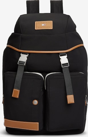 TOMMY HILFIGER Rucksack 'Heritage' in Schwarz: Vorderseite
