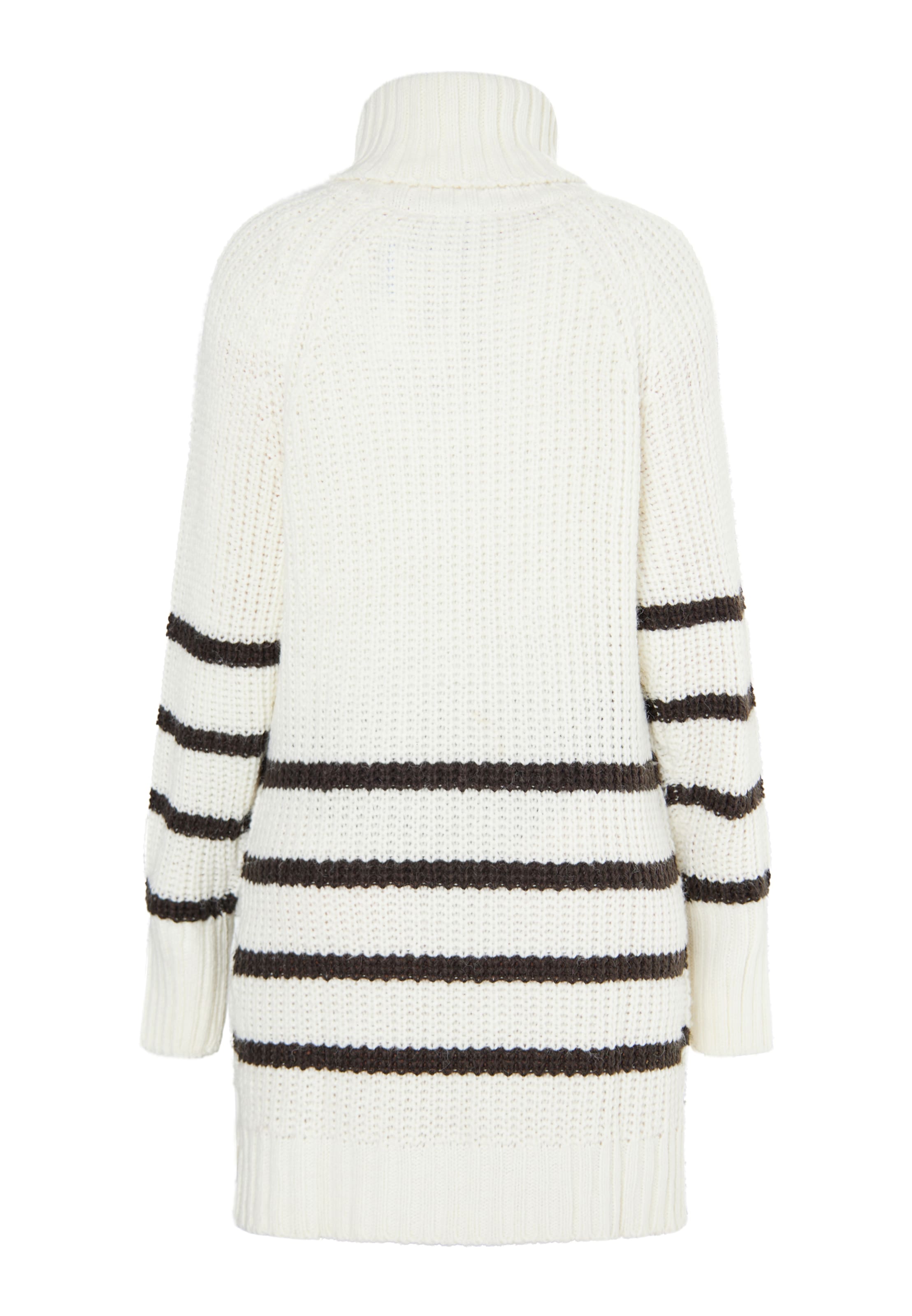 usha BLUE LABEL Трикотажное платье 'Fenia' в Белый