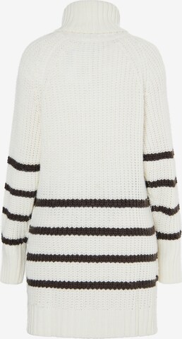 usha BLUE LABEL Knitted dress 'Fenia' in White