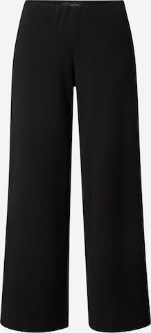 Vero Moda Petite Wide leg Trousers in Black: front
