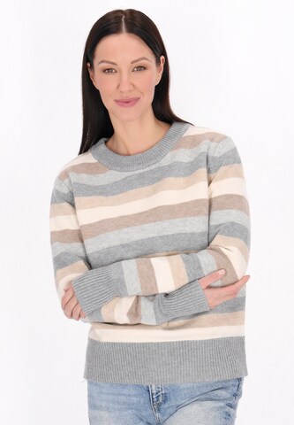 usha BLUE LABEL Sweater in Grey: front