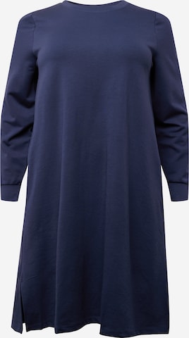 Robe 'CAIA' ONLY Carmakoma en bleu : devant