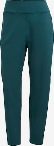 ADIDAS PERFORMANCE Tapered Workout Pants 'All Me' in Green: front