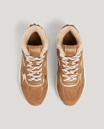 Baskets basses 'Kimi One' Pepe Jeans en marron