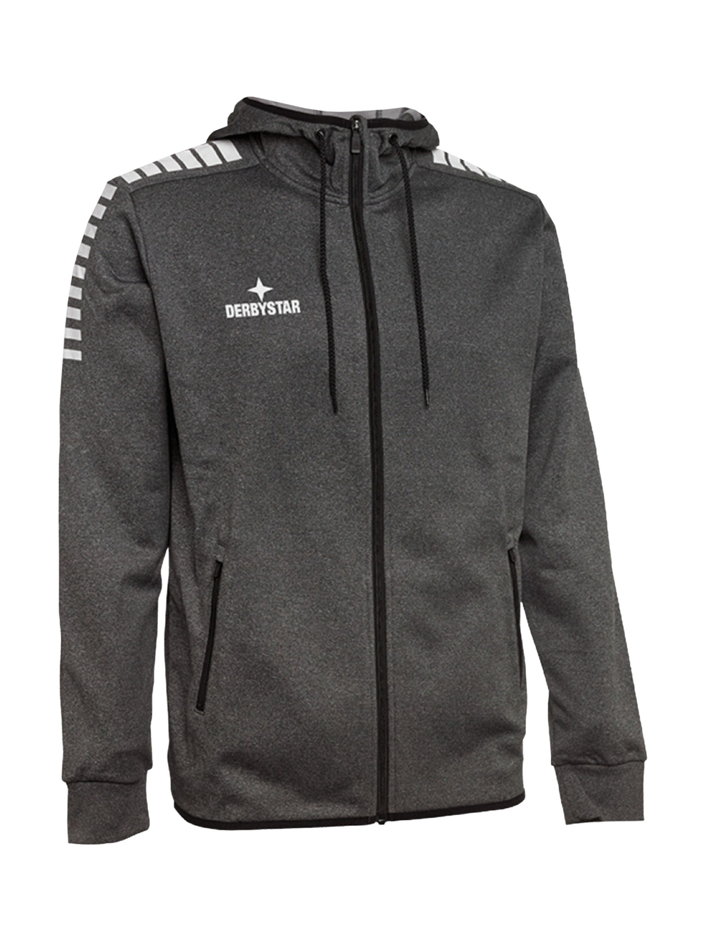 DERBYSTAR Sportjacke in Grau: Vorderseite