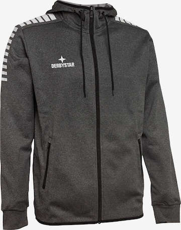 DERBYSTAR Outdoor jacket in Grey: front