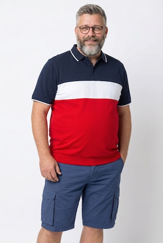 Men Plus Shirt in Rood