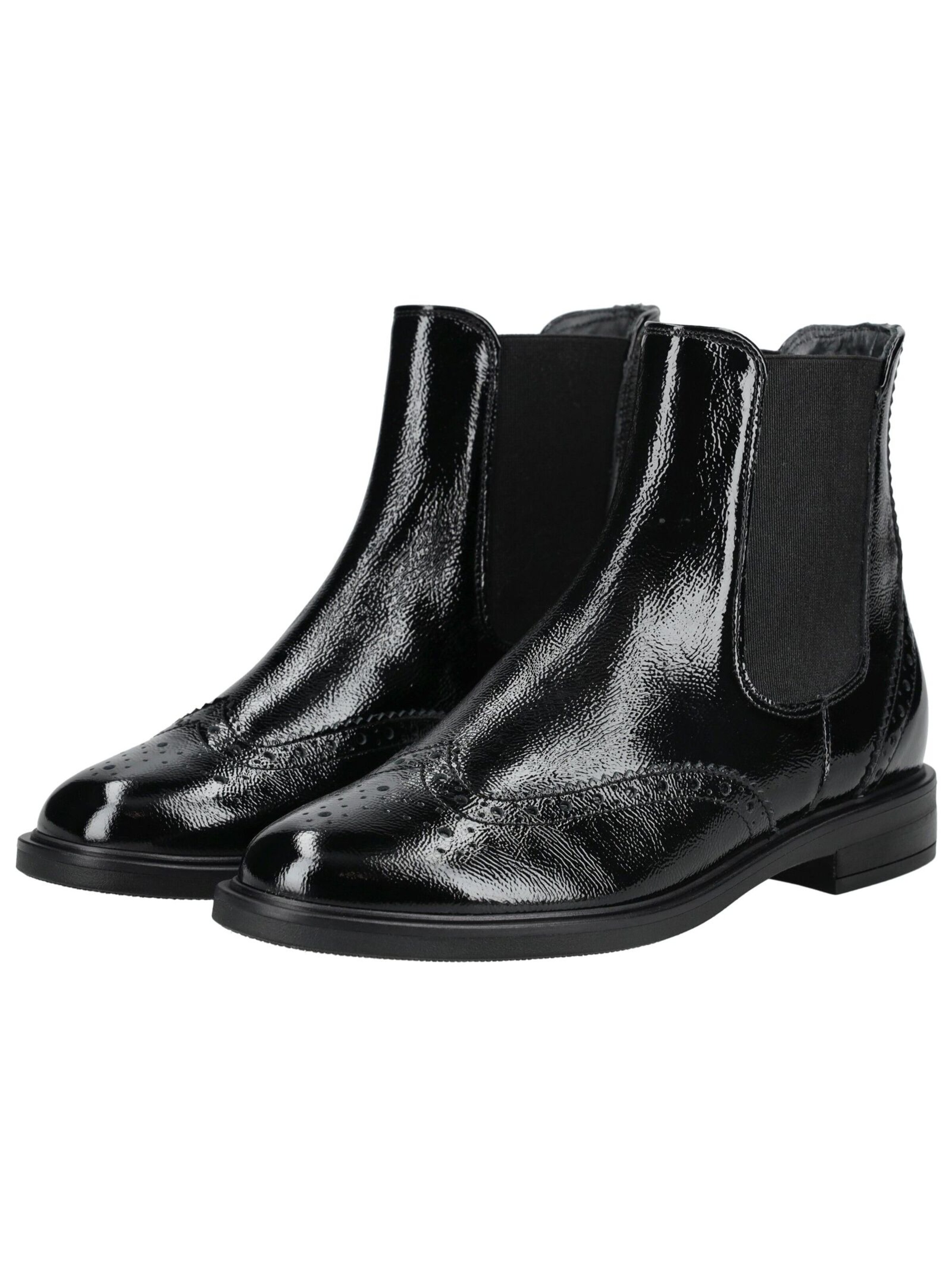 Paul Green Chelsea boots 'Star' in Zwart
