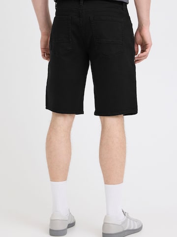 BLEND Regular Jeansshorts in Schwarz