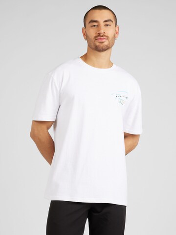 T-Shirt Tommy Jeans en blanc : devant