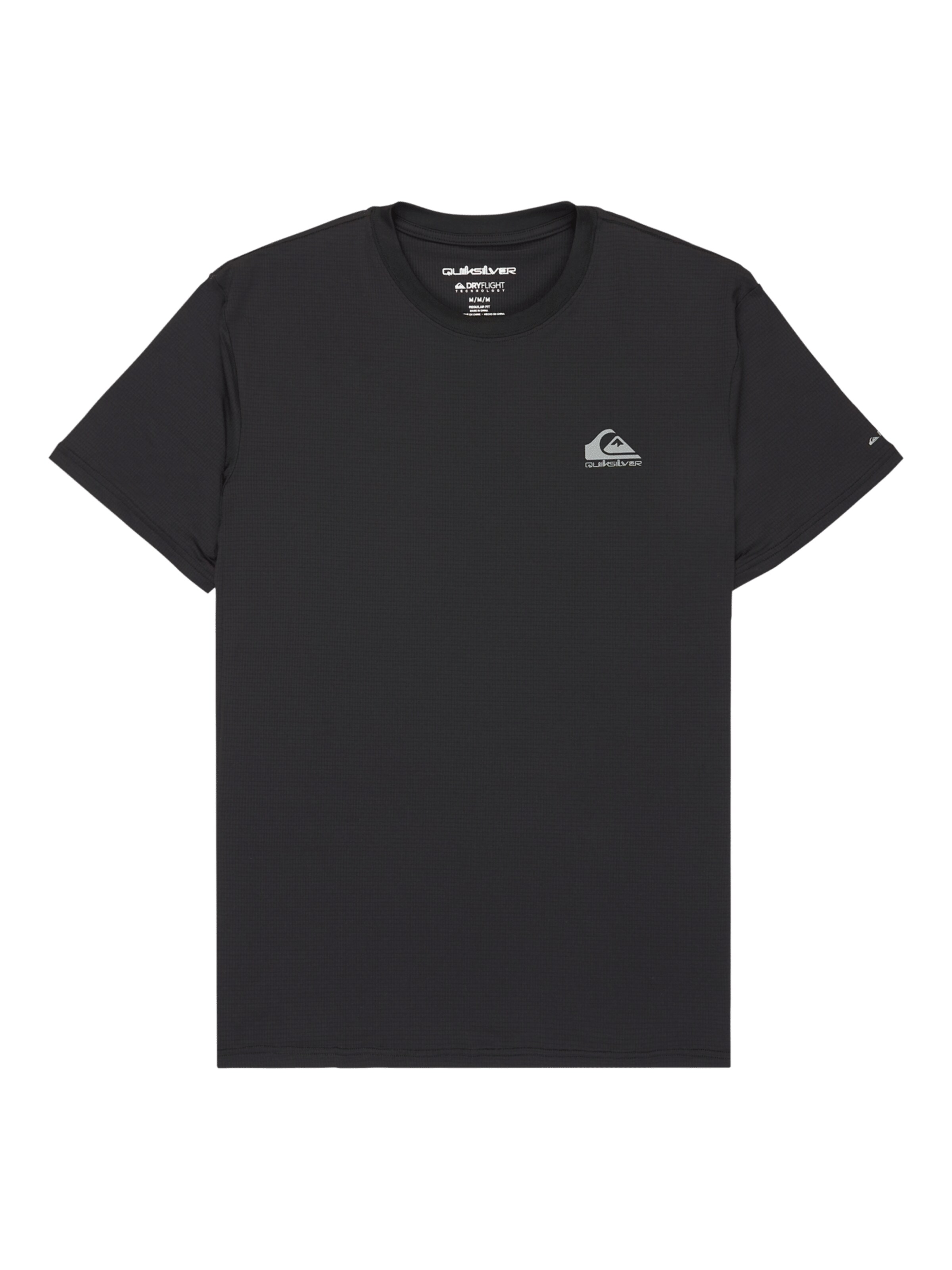 QUIKSILVER T-Shirt 'Caecilian' in Schwarz: Vorderseite