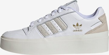 ADIDAS ORIGINALS Madalad ketsid 'Forum Bonega', värv valge: eest vaates