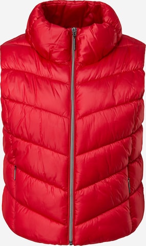 Gilet di COMMA in rosso: frontale